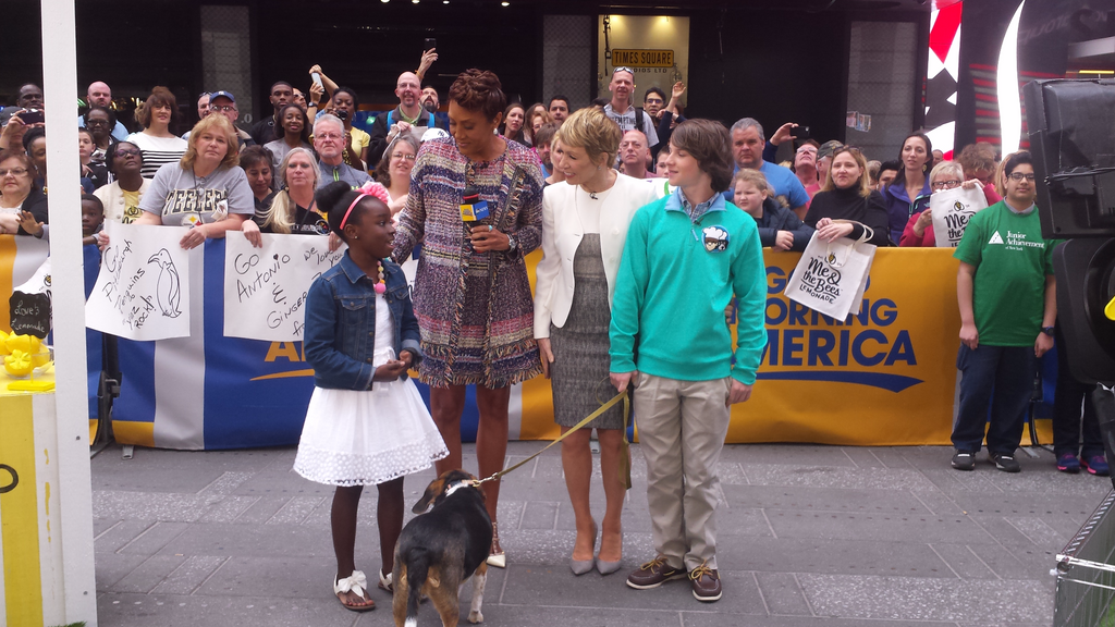 Mikaila on Good Morning America with Robin Roberts