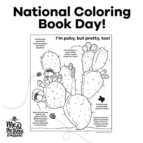 Celebrate National Coloring Book Day