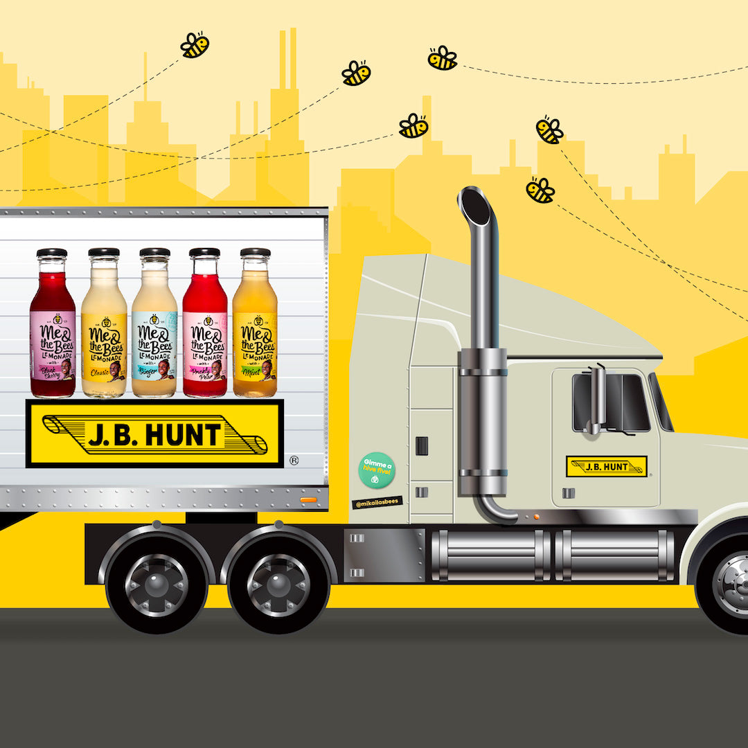 Me & the Bees Lemonade Partners with J.B. Hunt for Innovative Supply Chain Solutions