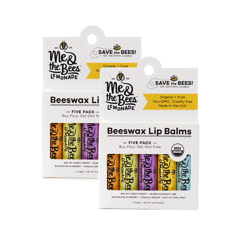 Beeswax Lip Balm (2 Packs)