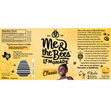 Me & the Bees Classic Lemonade Nutrition