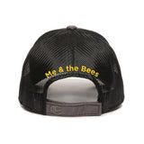 Me & the Bees Embroidered Hat - Back